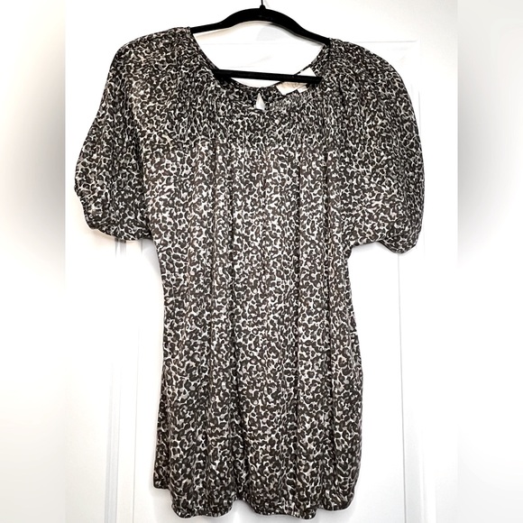 Ann Taylor LOFT Cheetah Top - Picture 1 of 4